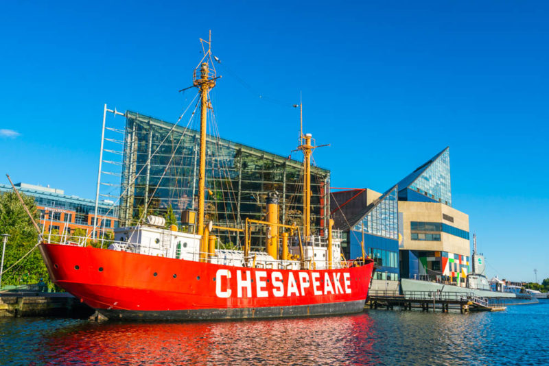 Unique Things to do in Baltimore: Historic Ships’ Museums