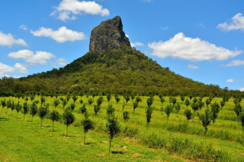 Unique Things to do in Brisbane: Glass House Mountains