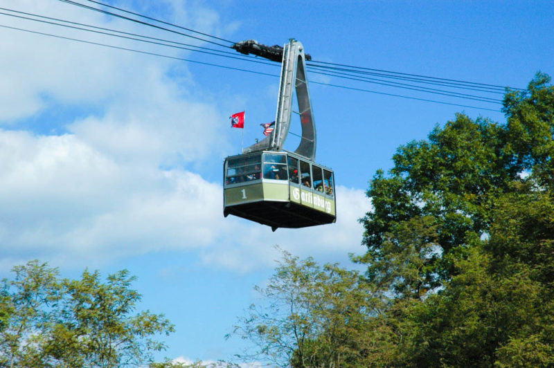 Unique Things to do in Gatlinburg, Tennessee: Tram