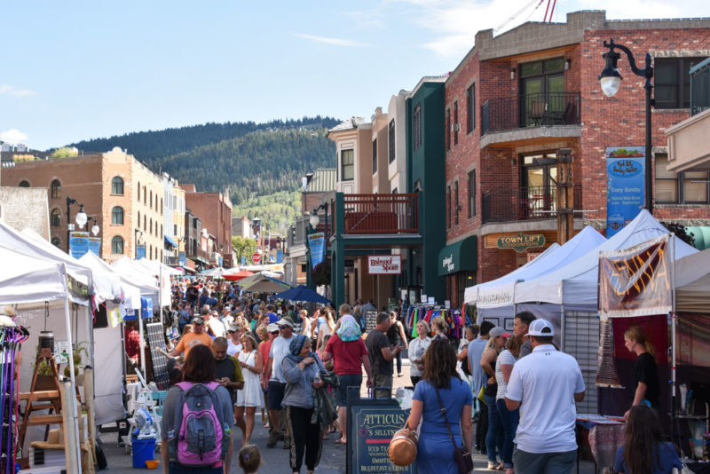 Unique Things to do in Park City: Park Silly Sunday Market