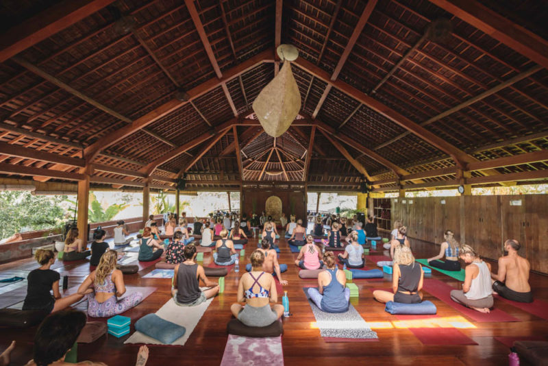 Unique Things to do in Ubud, Bali: Yoga Barn