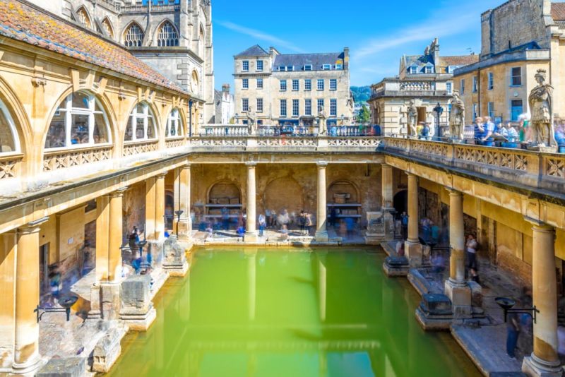 What to do in England: Thermal bath in Bath
