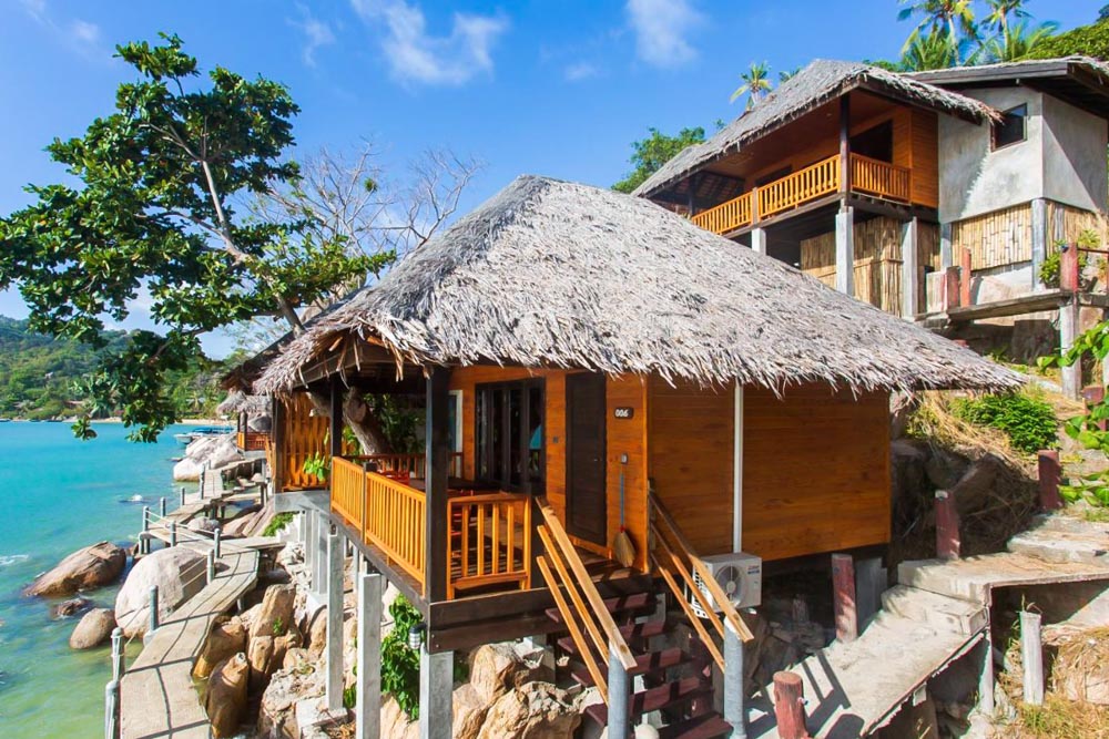 Where to stay in Koh Tao Thailand: Koh Tao Relax Freedom Beach Resort