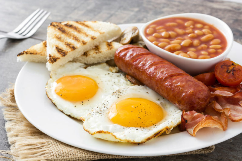 Best Foods to try in England: Full English Breakfast