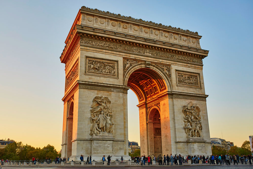 Cool Things to do in France: Arc de Triomphe