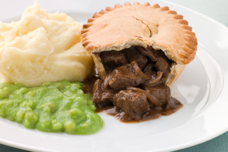 England Foods to eat: Pie and Mash