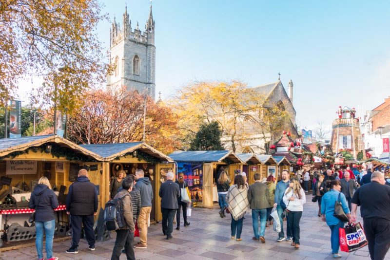 Festive Christmas Markets in UK: Cardiff Christmas Market