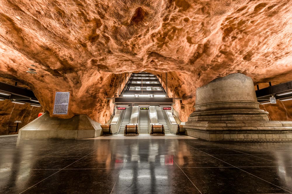 Fun Things to do in Sweden: Underground Art Galleries