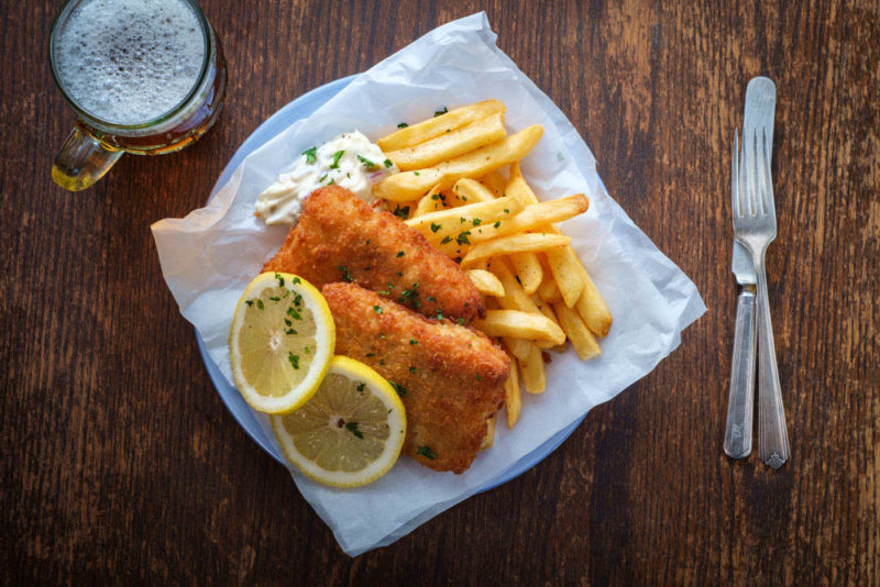 Local Foods to try in England: Fish and Chips
