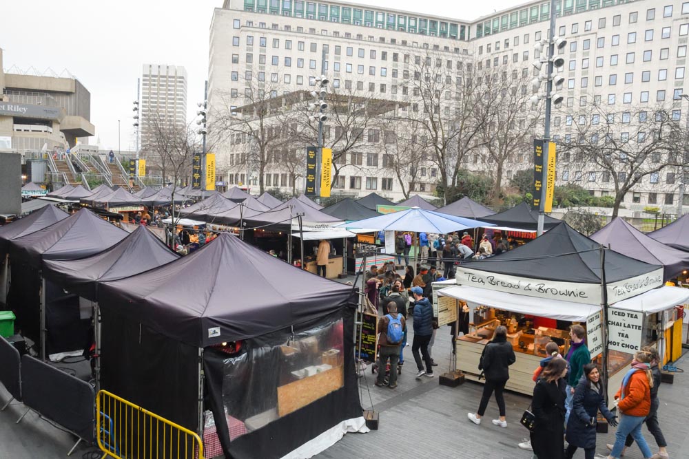 Must Visit Christmas Markets in London: Southbank Center Winter Market