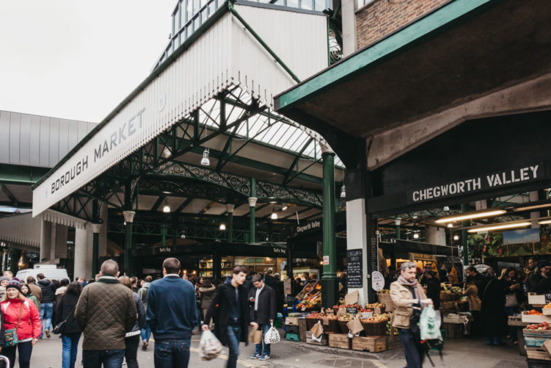 Top Christmas Markets in London: Borough Market Christmas Market
