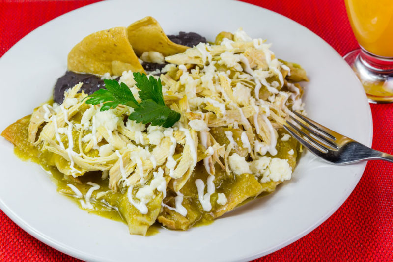 Unique Foods to try in Mexico: Chilaquiles