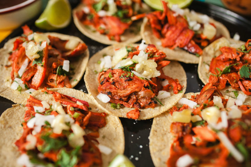 Unique Foods to try in Mexico: Tacos al Pastor