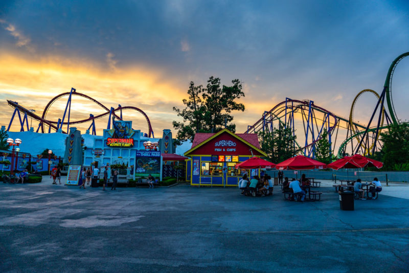 Unique Things to do in New Jersey: Six Flags Great Adventure
