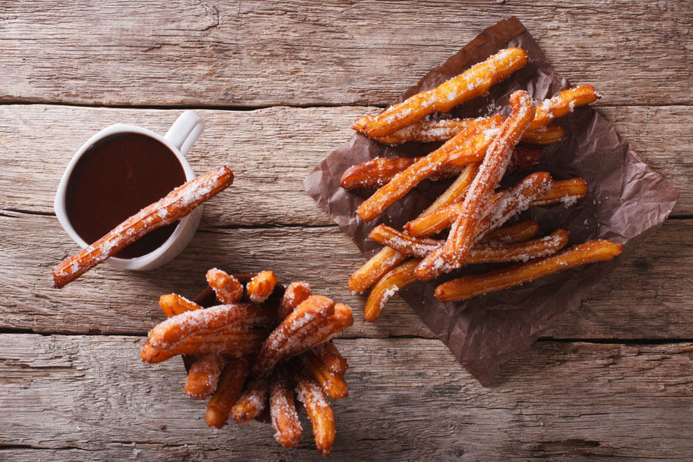 What to eat in Spain: Churros con chocolate