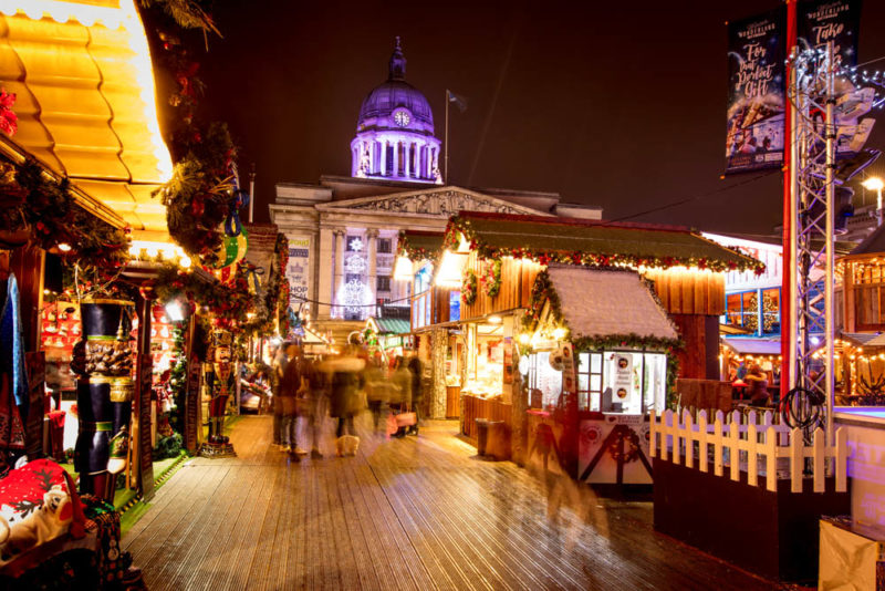 Where to Shop UK Christmas Markets: Winter Wonderland Nottingham