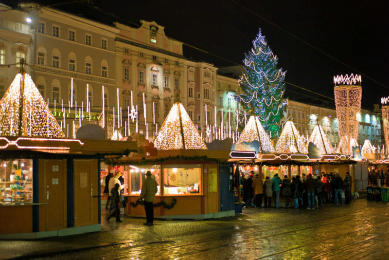 Best Christmas Markets in Austria: Linz Main Square Christmas Market