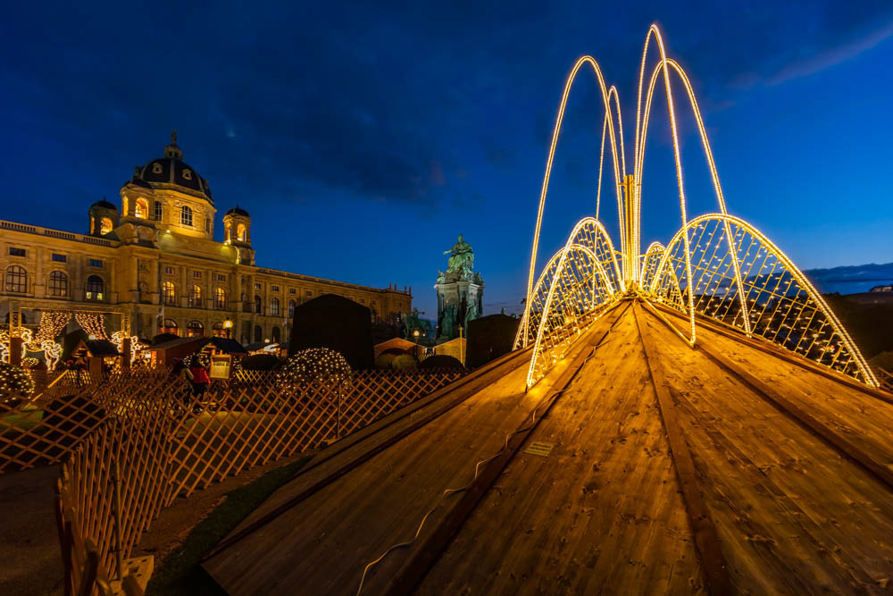 Best Christmas Markets in Austria: Maria Theresien Square
