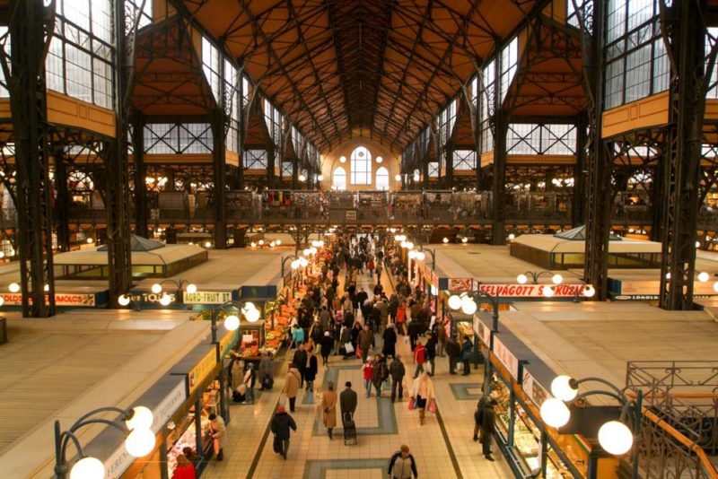 Best Christmas Markets in Budapest: The Great Market Hall