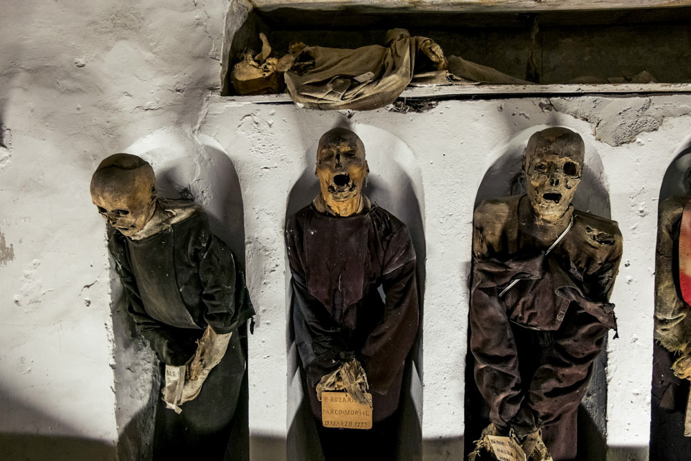Best Things to do in Palermo: Capuchin Catacombs