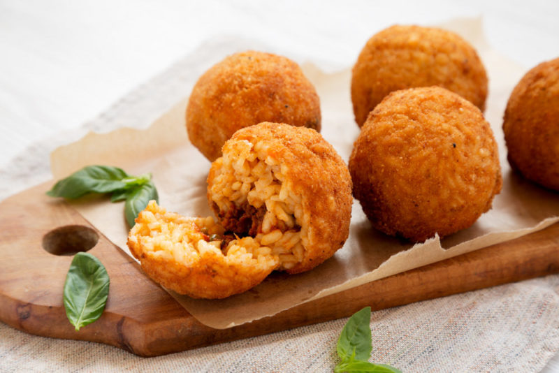 Best Things to do in Sicily: Arancini