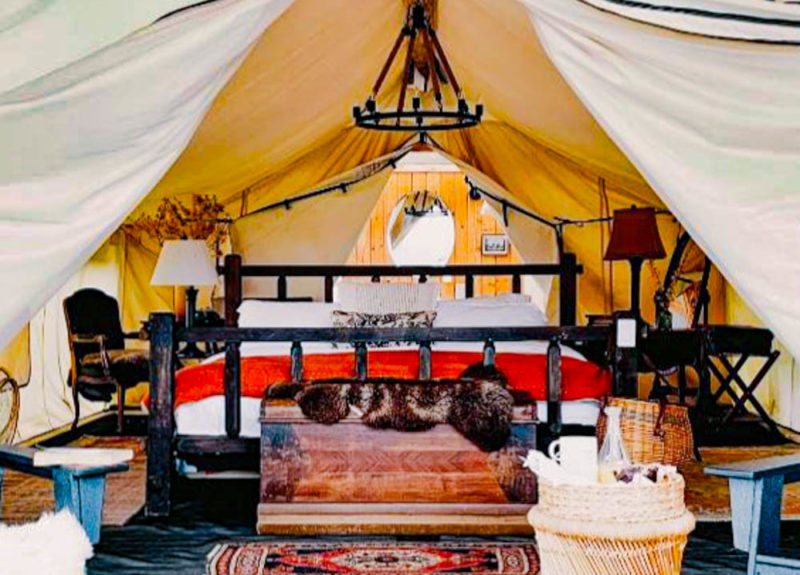 Cool Glamping Camping Spots in Ghent, New York: The Stay at Liberty Farms