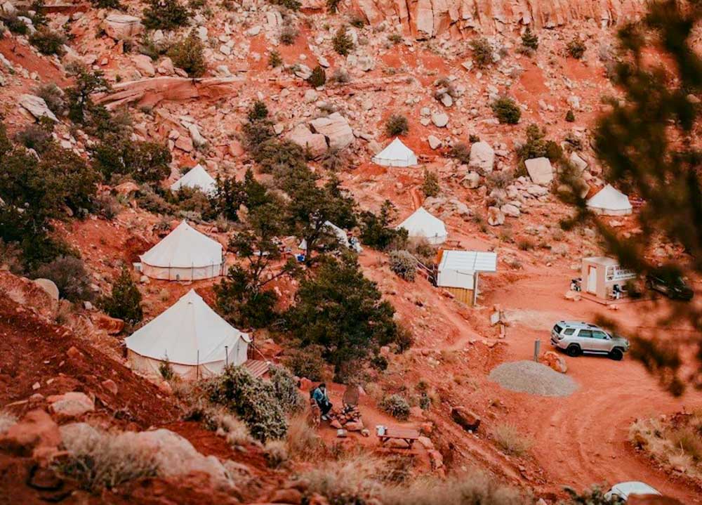 Cool Glamping Camping Spots in Hildale, Utah: Zion Glamping Adventures