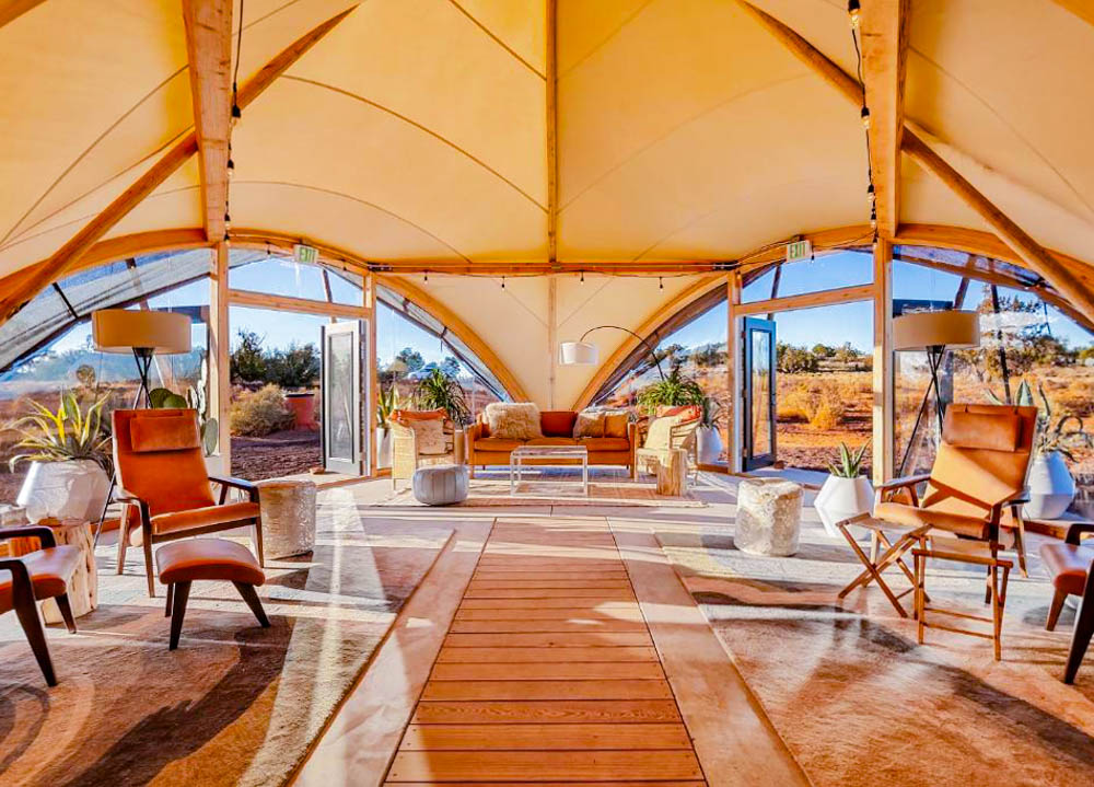 Cool Glamping Camping Spots in Valle, Arizona: Canvas Grand Canyon