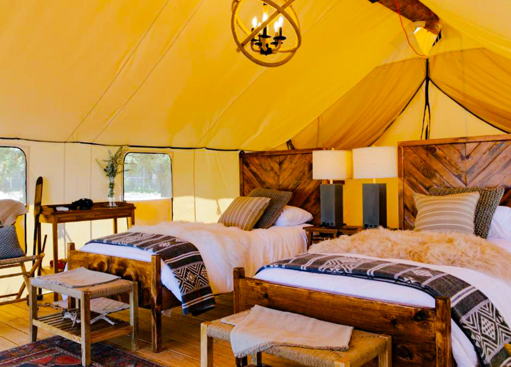 Glamping Camping Spots in Wimberley, Texas: Collective Hill Country