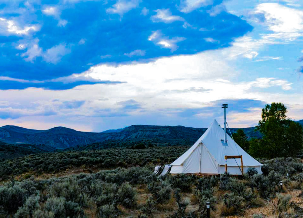 Glamping Camping Spots in Wolcott, Colorado: Collective Vail Retreat