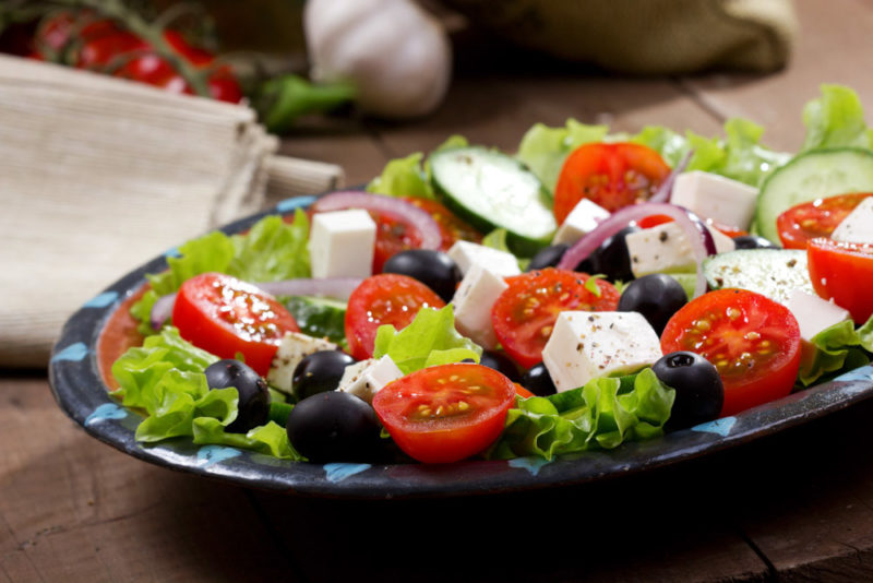 Greece Foods to eat: Greek Salad