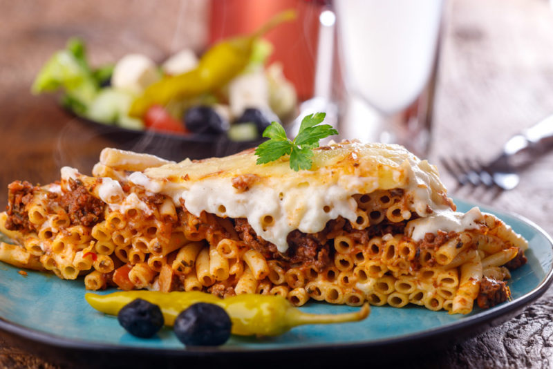 Greece Foods to eat: Pastitsio