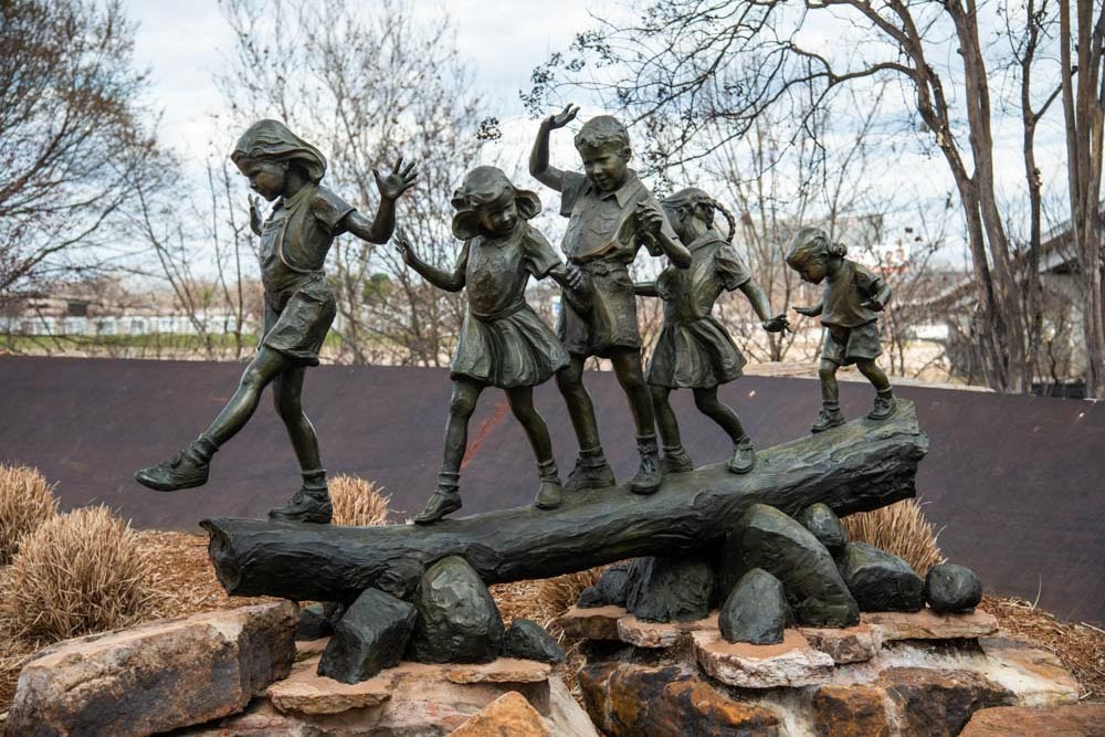 Must do things in Little Rock Arkansas: Vogel Schwartz Sculpture Garden