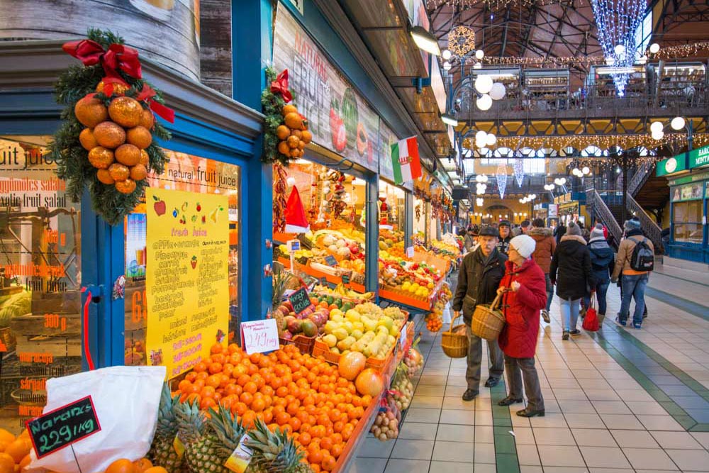 Top Christmas Markets in Budapest: The Great Market Hall