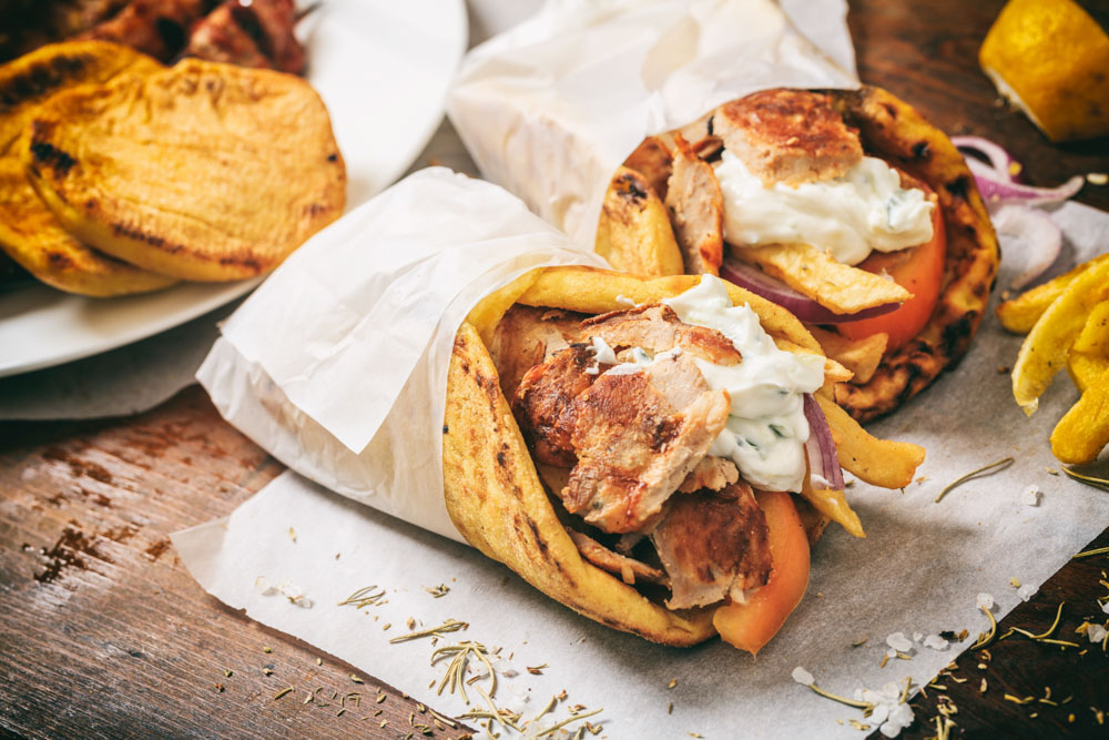 Traditional Foods to try in Greece: Gyros