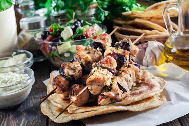 Traditional Foods to try in Greece: Souvlaki