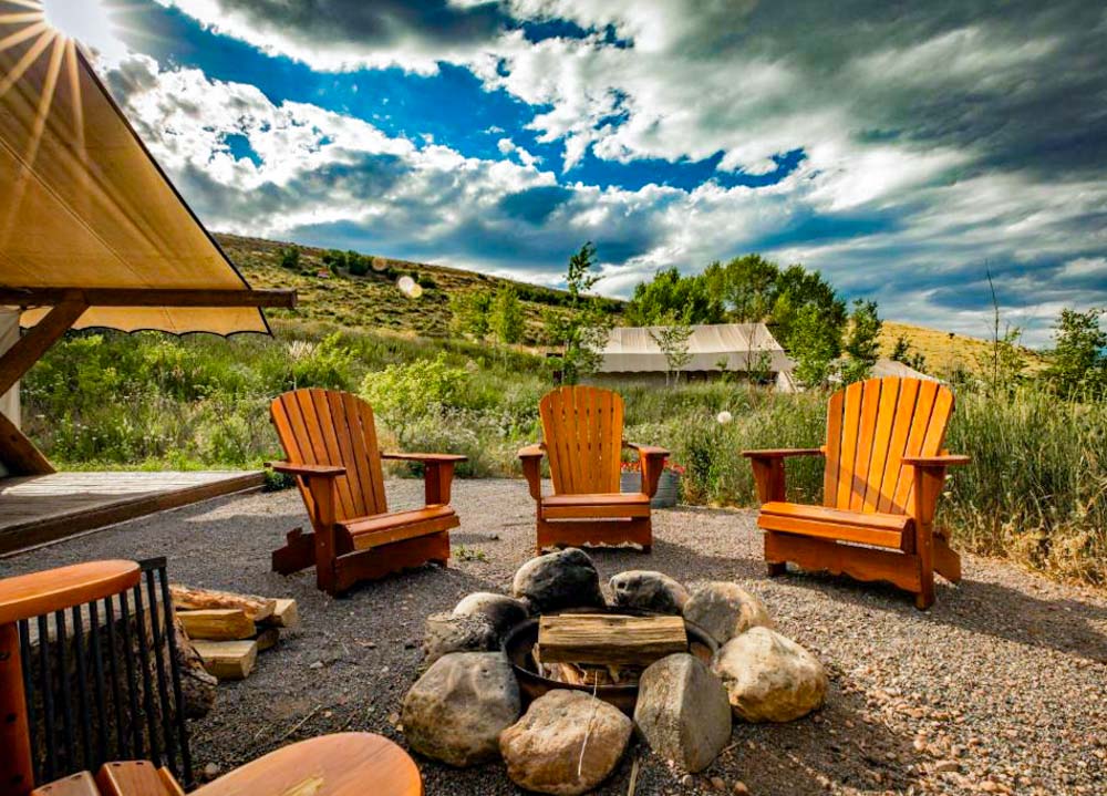Unique Glamping Camping Spots in Garden City, Utah: Conestoga Ranch Glamping Resort