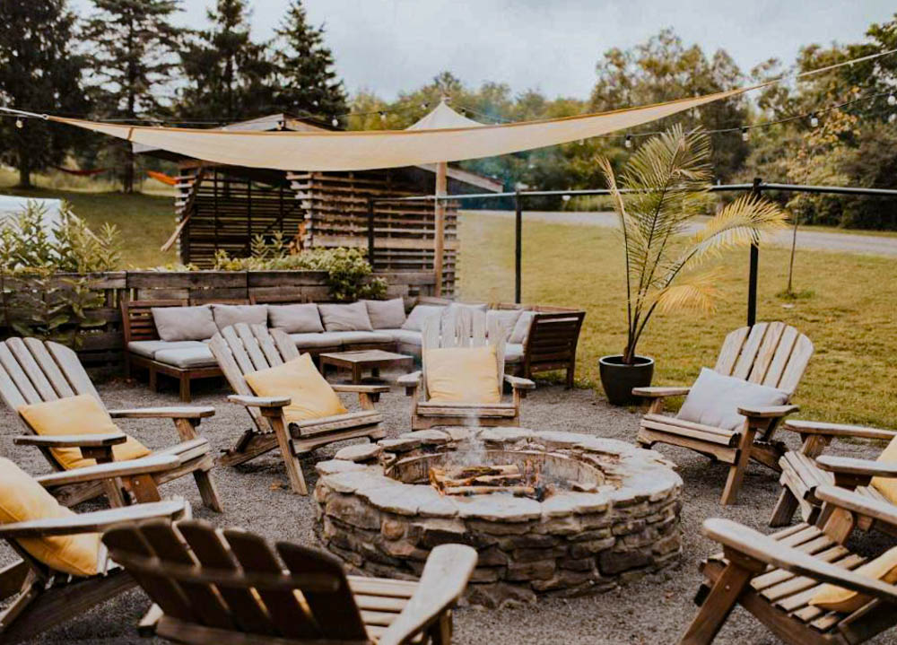 Unique Glamping Camping Spots in Ithaca, New York: Firelight Camps