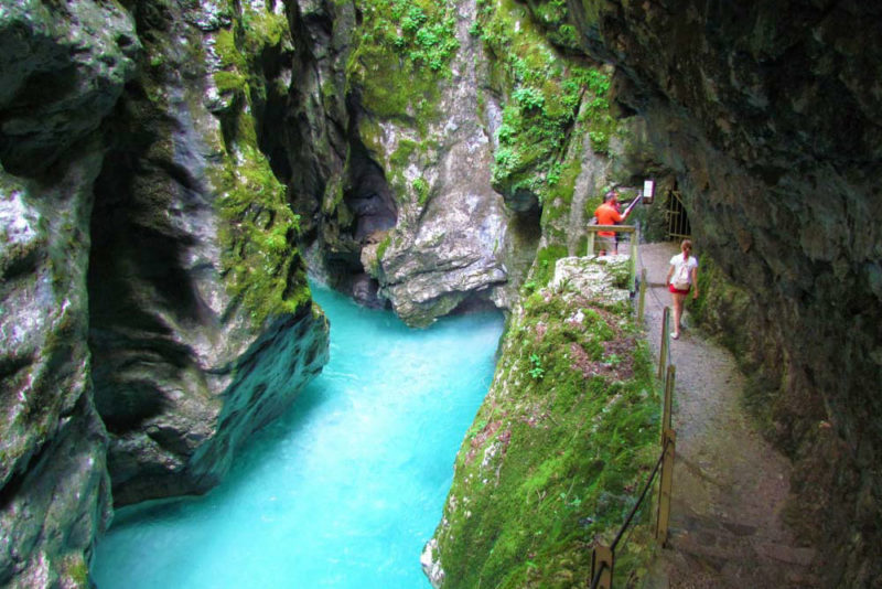 What to do in Slovenia: Tolmin Gorge Trail
