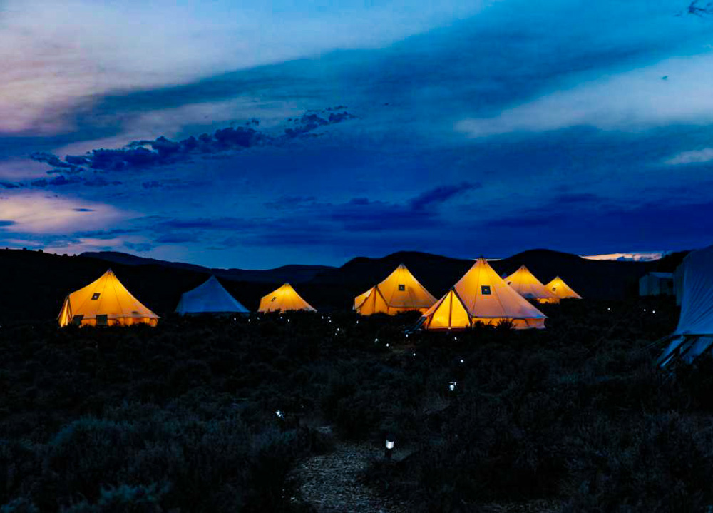 Where to go Glamping Camping Spots in Wolcott, Colorado: Collective Vail Retreat