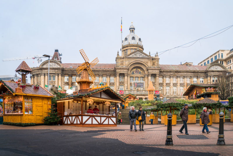 Best Christmas Markets in Europe: Birmingham Frankfurt Christmas Market: Birmingham, UK