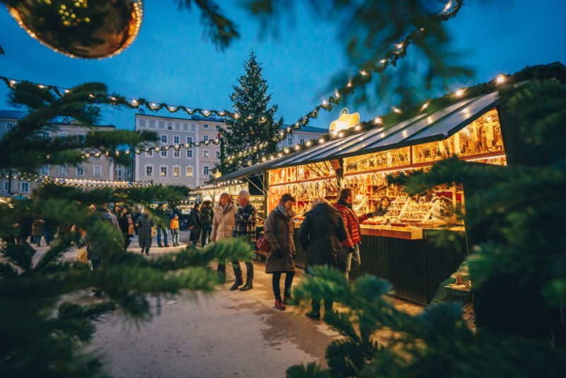 Best Christmas Markets in Europe for Shopping: Salzburg Christkindlmarkt: Salzburg, Austria