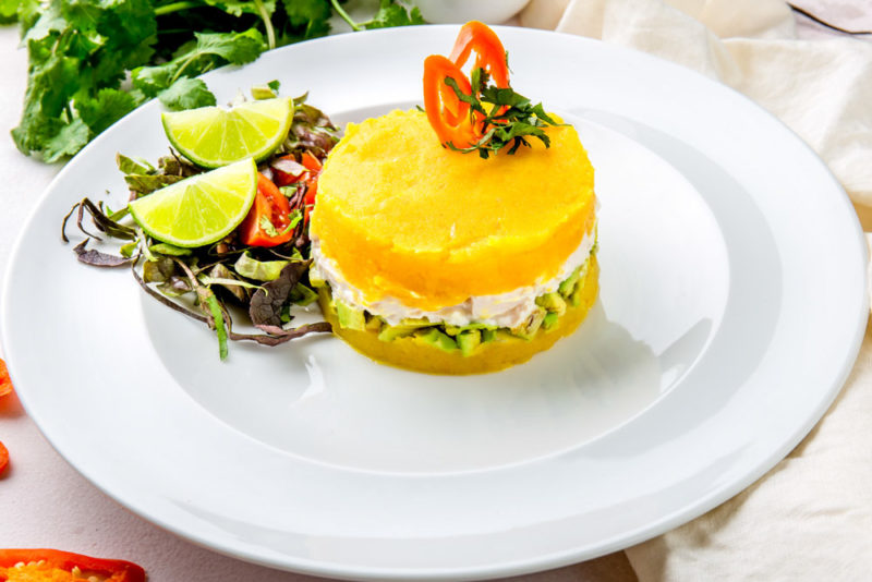 Best Foods to try in Peru: Causa Rellena