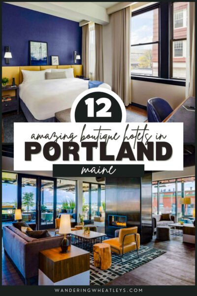 Cool Boutique Hotels in Portland, Maine