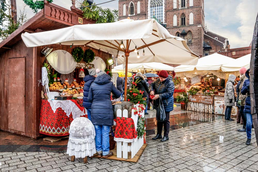 Festive Christmas Markets in Europe: Krakow Christmas Market: Krakow, Poland