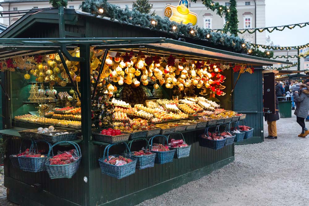 Festive Christmas Markets in Europe: Salzburg Christkindlmarkt: Salzburg, Austria