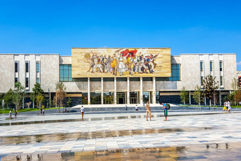 Fun Things to do in Albania: National Historical Museum in Tirana