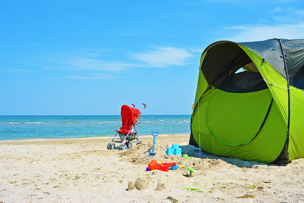 Must do things in Albania: Wild Camping On Rugged Natural Beaches