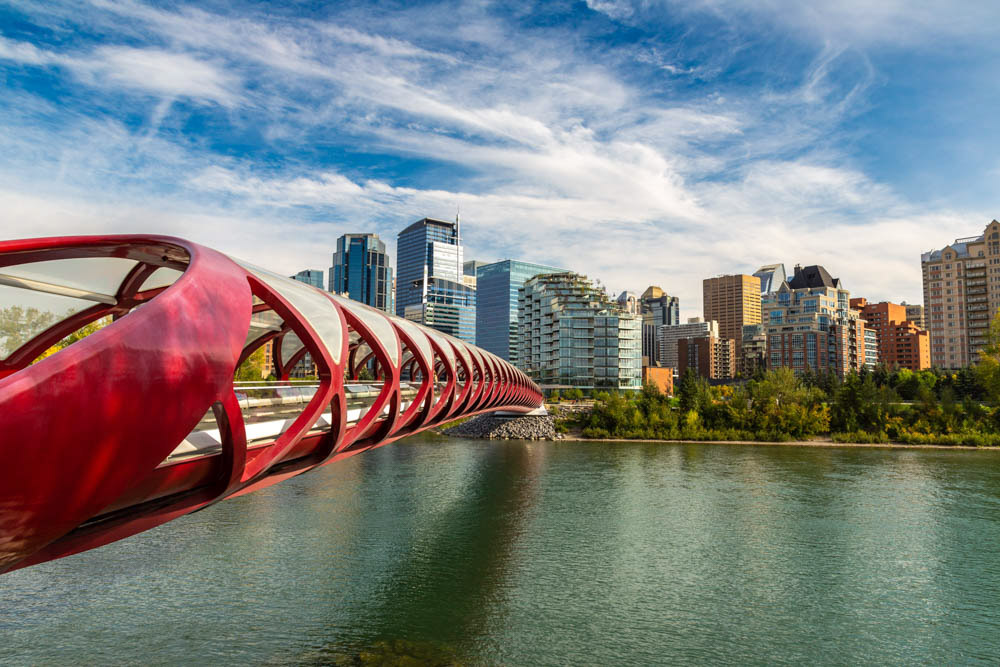 Must do things in Calgary: Peace Bridge