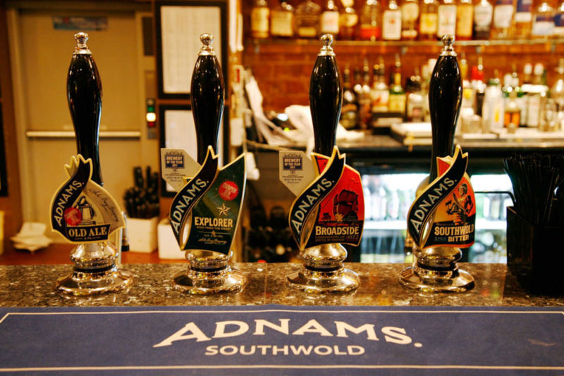 Must Visit Distilleries in England: Adnams Brewery, Southwold